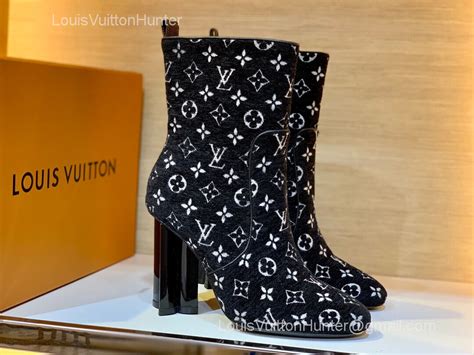 louis vuitton silhouette ankle boot replica